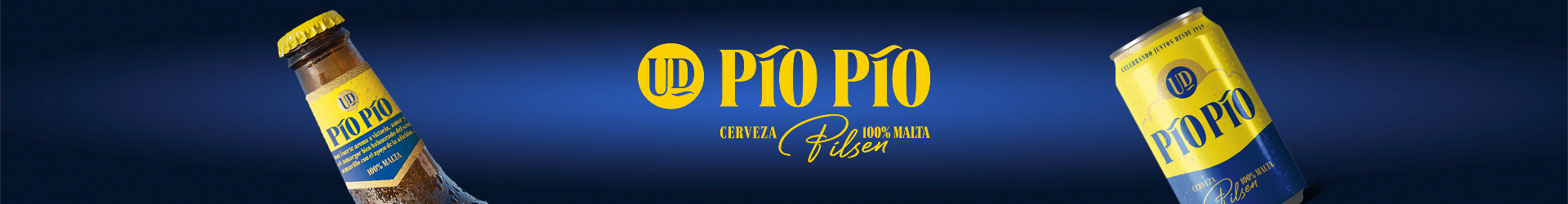 Nueva cerveza Pío Pío Pilsen. Ahora también en lata.